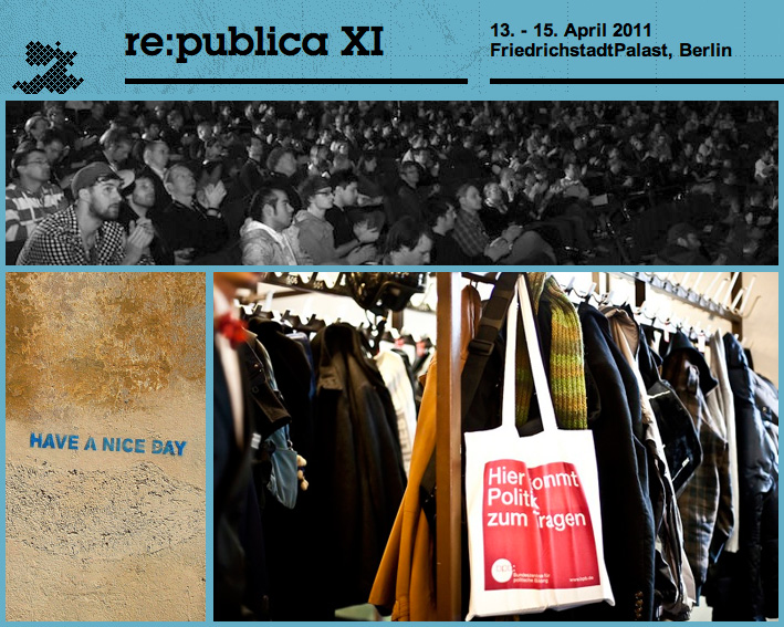 ??? neue power f??r das hirn ??? 3 tage re:publica11 - #rp11 ???